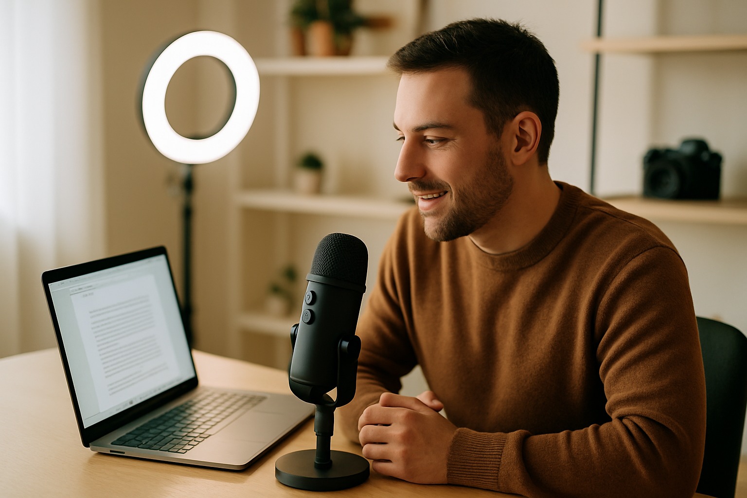AI Dictation for Content Creators: Scripts, Captions, and Blog Posts by Voice