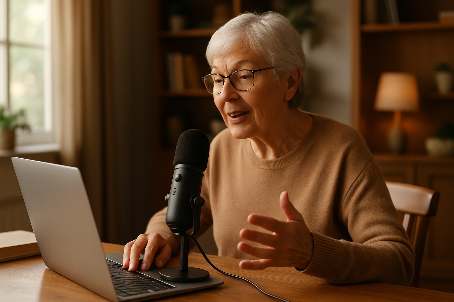 Voice Dictation for Seniors: Write More With Your Voice, Type Less